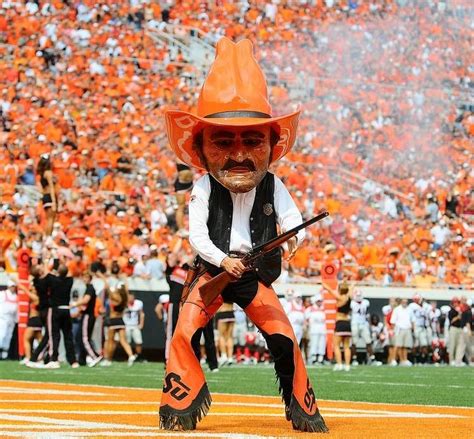 Oklahoma state cowboys mascot suit